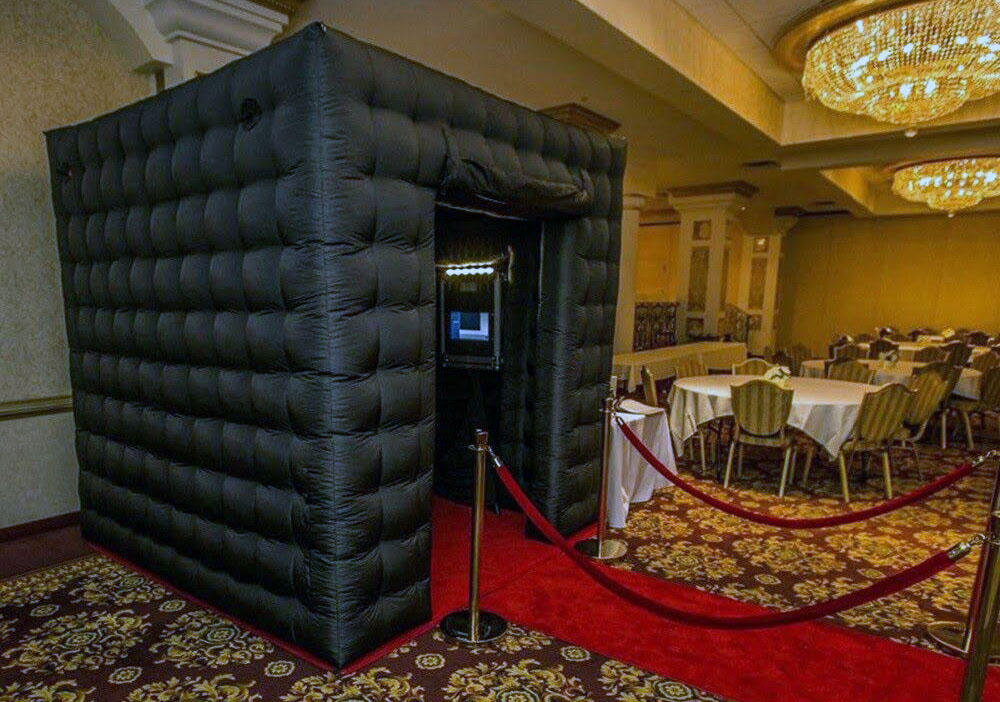 Photobooth set up at event