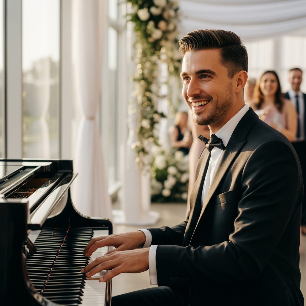 Pianist at Wedding