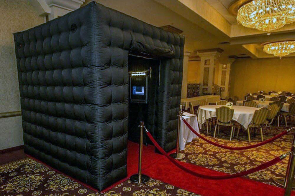 Photobooth set up at event